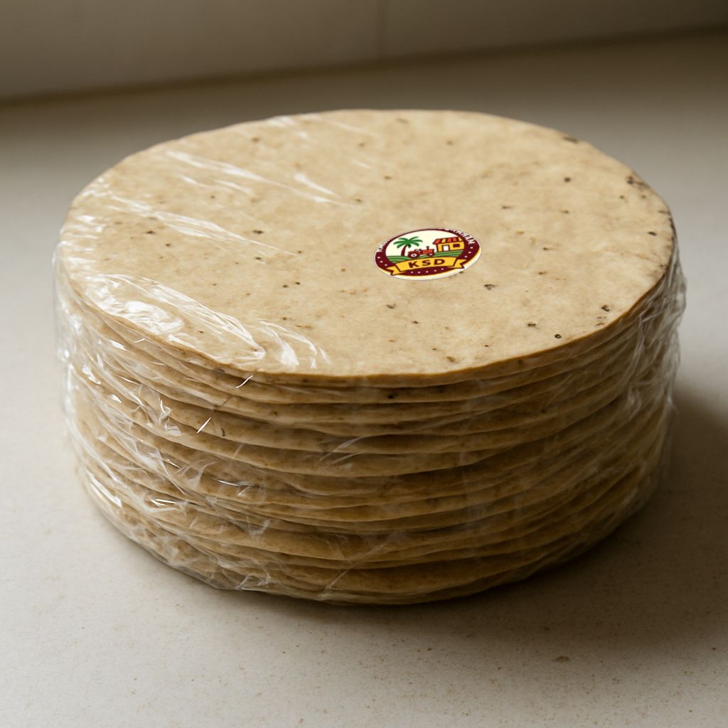 Kartika Sahu Dukanam's plain papad
