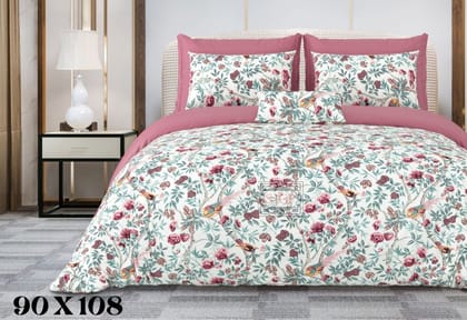 3001-Bedsheet Adda- Pure Cotton Double Bedsheet With Two Pillow Cover - Special Offer for Min 2 or More buyer Customer -DB-(90*108 IN)-Peru-3001 3001-Bedsheet Adda- Pure Cotton Double Bedsheet With Two Pillow Cover - Special Offer for Min 2 or More buyer Customer -DB-(90*108 IN)-Peru-3001