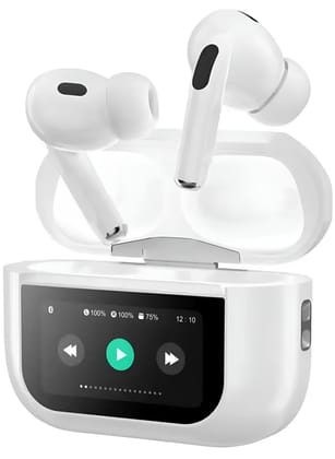 Airpod Pro 2+(2nd Generation) Designed ANC/EC With Display Screen ( Multicolour )