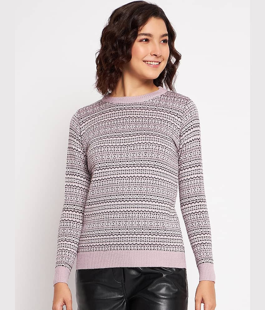 Clapton Woollen Maroon Pullovers - Single