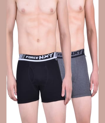 Force NXT Pack of 2 Cotton Trunks For Men's ( Multicolor )