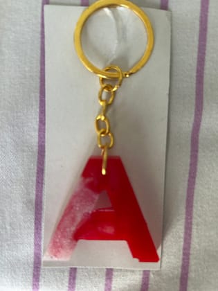 Resin keychain
