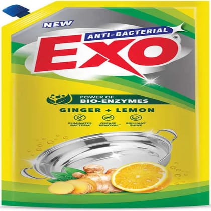 Exo Ginger Lemon Antibacterial Dishwash Gel 5x115ml - 1 unit Exo Ginger Lemon Antibacterial Dishwash Gel 5x115ml - 1 unit