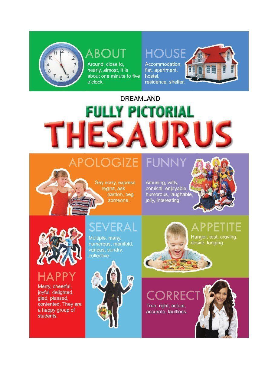 Fully Pictorial Thesaurus (English, Hardcover [Hardcover] Dreamland Publications