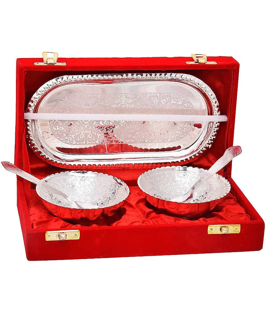 Arsalan Silverplated Gold/Silver Plated Gift Item - Pack of 5