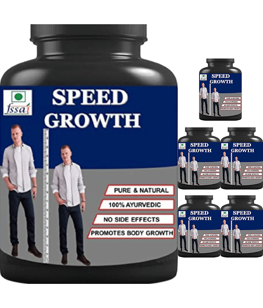 Hindustan Ayurveda speed growth mango flavor 0.6 kg Powder Pack of 6