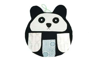: Handcrafted Panda Wall Hanger | Cute Kids' Room & Home Décor : Handcrafted Panda Wall Hanger | Cute Kids' Room & Home Décor
