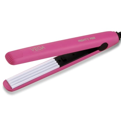 VEGA Professional Mighty Mini Hair Crimper, (VPVMS-09), Pink VEGA Professional Mighty Mini Hair Crimper, (VPVMS-09), Pink