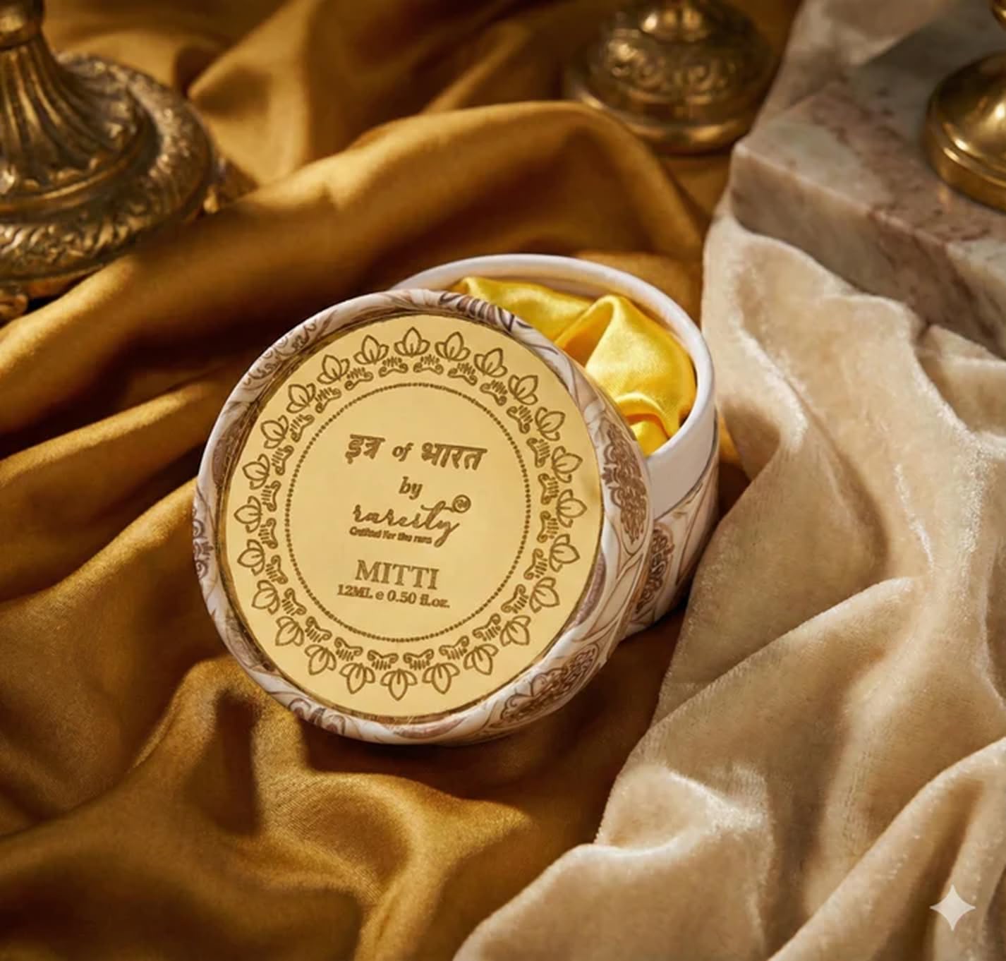 Rareity Mitti Ittar 12ml | Reconnect With Your Roots | Pure Kannauj Petrichor Ittar | Earthy Rain Scent in Sandalwood | Long-Lasting Unisex Fragrance Gift (137 characters)