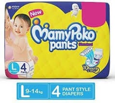 Mamy Poko Standard Pants 4 PIECE