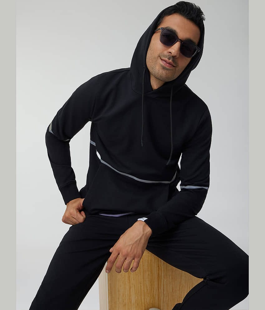 XYXX Cotton Blend Hooded Men's Sweatshirt - Black ( Pack of 1 )