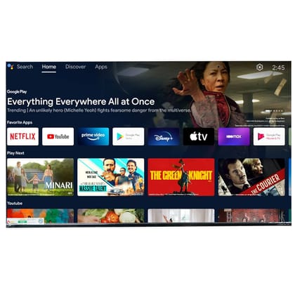 Lloyd 140 cm (55 inches) 4K Ultra HD Smart Mini LED Google TV 55MS850G
