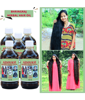 Growkesh - Anti Dandruff Bhringraj Oil 500 ml ( Pack of 5 )