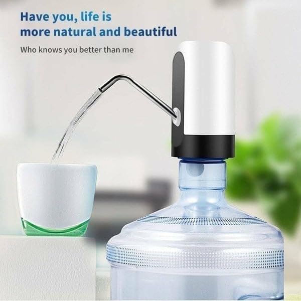 DHRUVINSRI Automatic Drinking Cooler USB Charging Portable Pump Dispenser