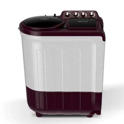 Whirlpool 7 KG 5 Star, Supersoak Technology Semi Automatic Top Load Washing Machine (ACE 7.0 Super Soak (Wine)) (Wine) Whirlpool 7 KG 5 Star, Supersoak Technology Semi Automatic Top Load Washing Machine (ACE 7.0 Super Soak (Wine)) (Wine) - Brown / 7 kg