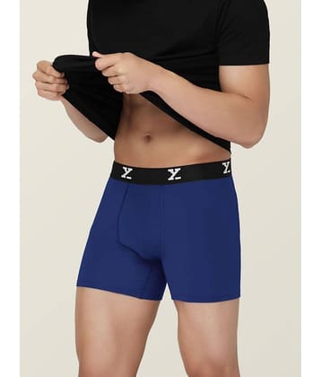 XYXX Pack of 1 Modal Trunks For Men's ( Navy Blue )