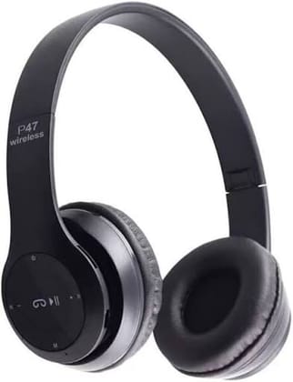 P47 Wireless Bluetooth Headphones with Adjustable Headband