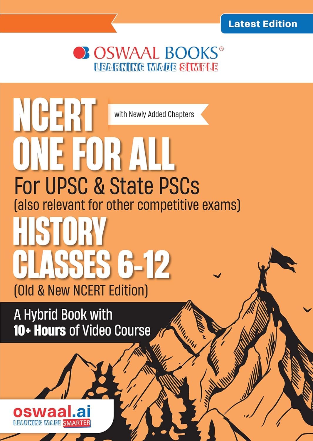OSWAAL NCERT ONE FOR ALL UPSC AND STATE PCSS || HISTORY || CLASS 6 TO 12 FOR 26 -27 EXAMS || OSUPSCHIS612
