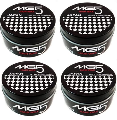 Elecsera Japan Hair Wax set of 4 pack Style Hair for a Long Day Hair Wax (400 g)