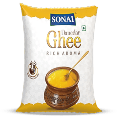 Sonai Danedar Ghee (500ml) | Pure Cow Ghee | Cooking & Traditional Use
