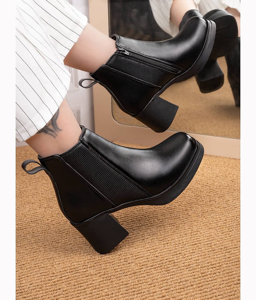 Fentacia Brown Women's Ankle Length Boots