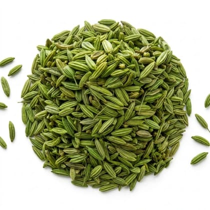 Organic Green Fennel Seeds Saunf 500g - 1 unit