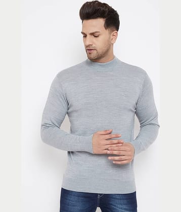 98 Degree North Grey Round Neck Sweater Single