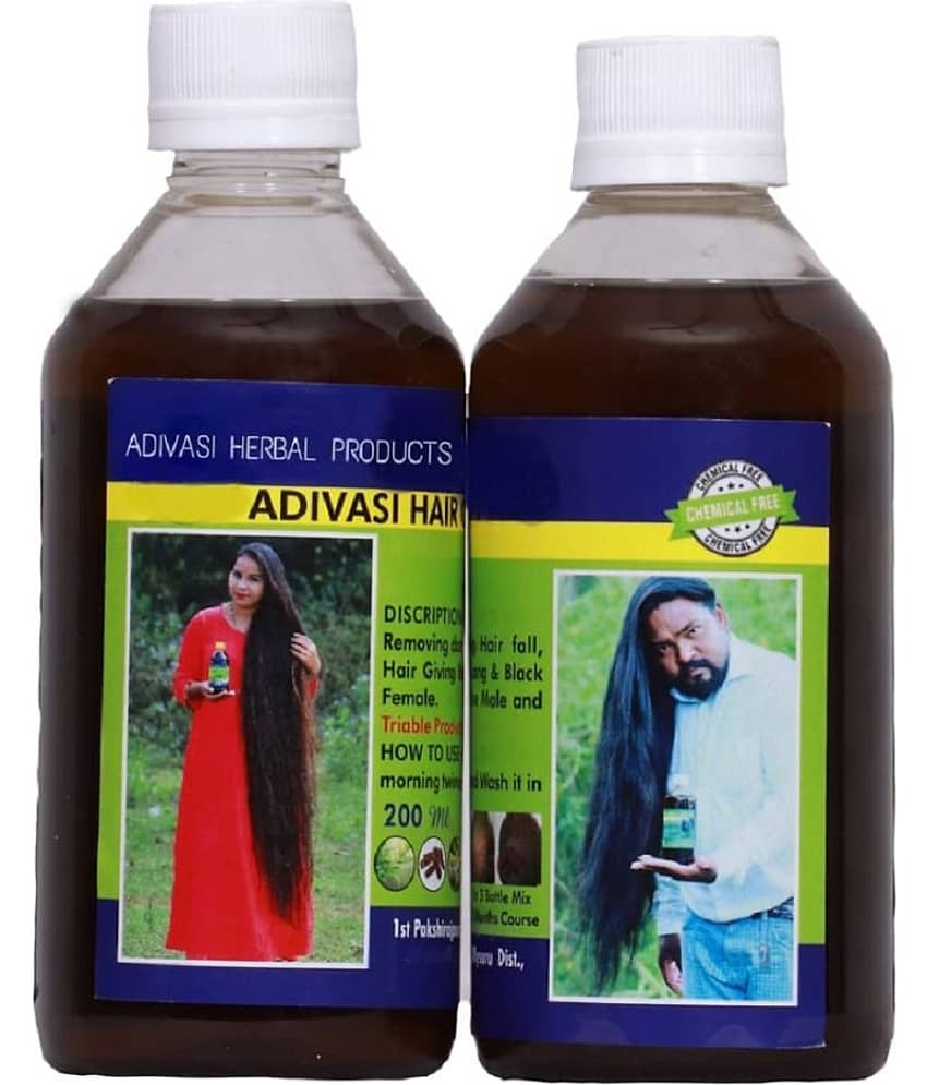 Oilanic Adivasi Herbal Hair Oil For Anti Hair Fall Combo of  50 mL Pack of 2