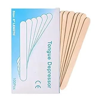 Non-Sterile Standard Wooden Tongue Depressor (200 Piece)