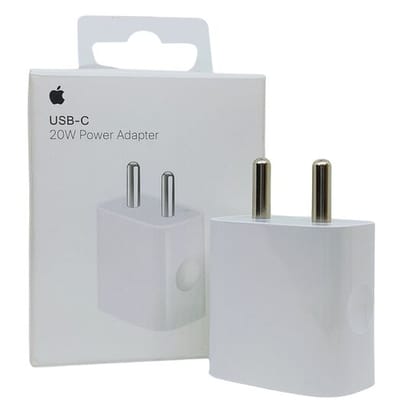 Apple 20W USB-C Power Adapter | Fast Charging Original Quality | iPhone & iPad Compatible
