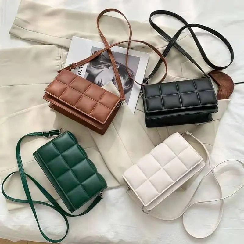Fashion Exquisite Shopping Bag Retro Casual Women Totes Shoulder Bags Female Leather Solid Color Chain Handbag For Women