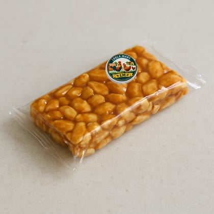 Leela Mart's peanut chikki