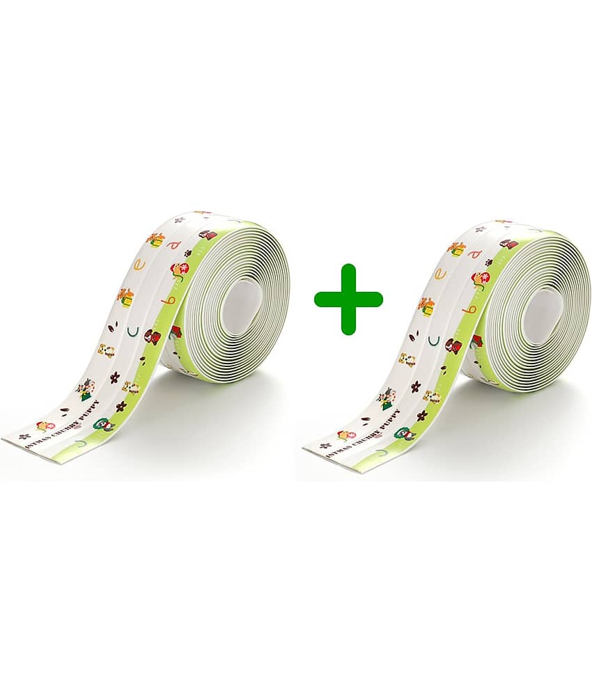 Sink Oil Proof Caulk Tape Strip PVC Self Adhesive Caulking Sealing Tape for Kitchen Sink(Pack of 2)