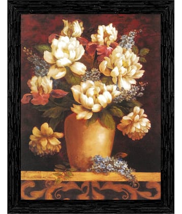 Indianara - Floral Painting With Frame
