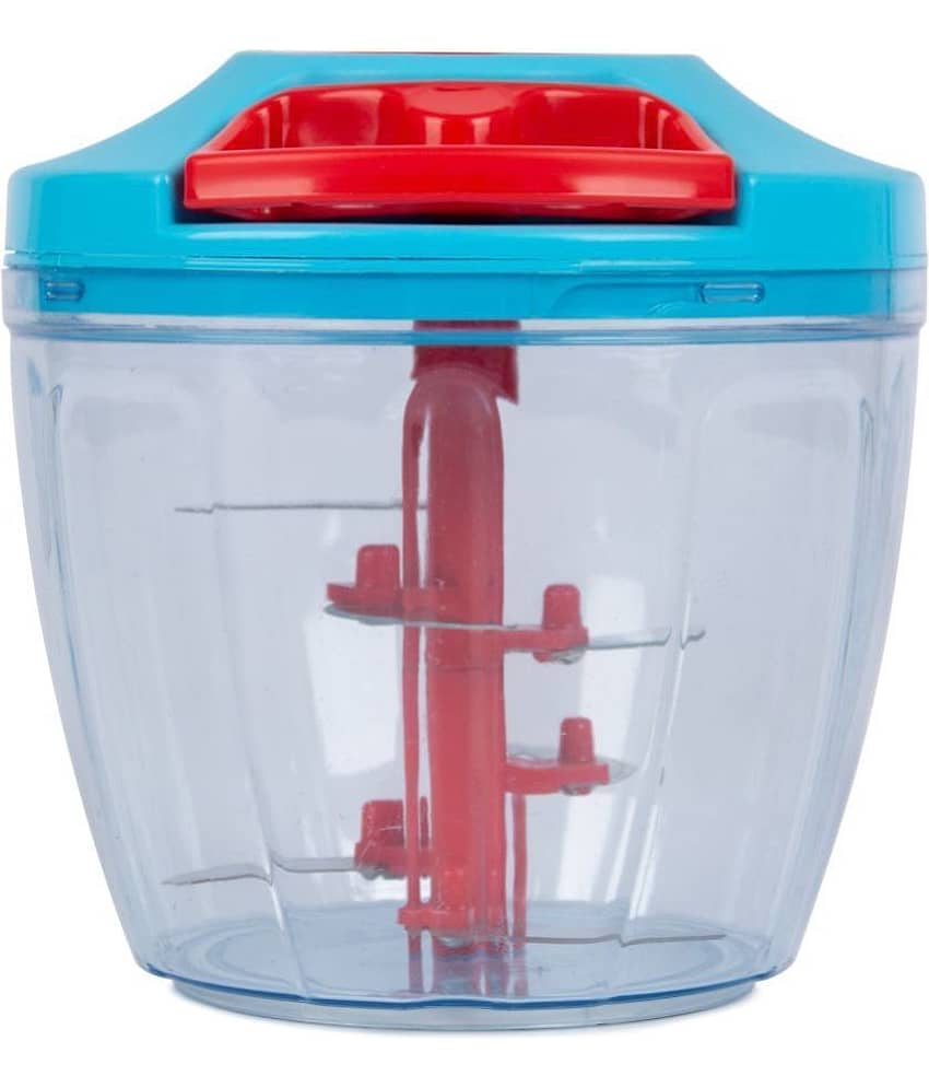 HomePro - Blue Plastic Mannual Chopper 1000 ml ( Pack of 1 )