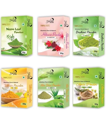 glowious - Skin Toning Face Pack for Normal Skin ( Pack of 6 )