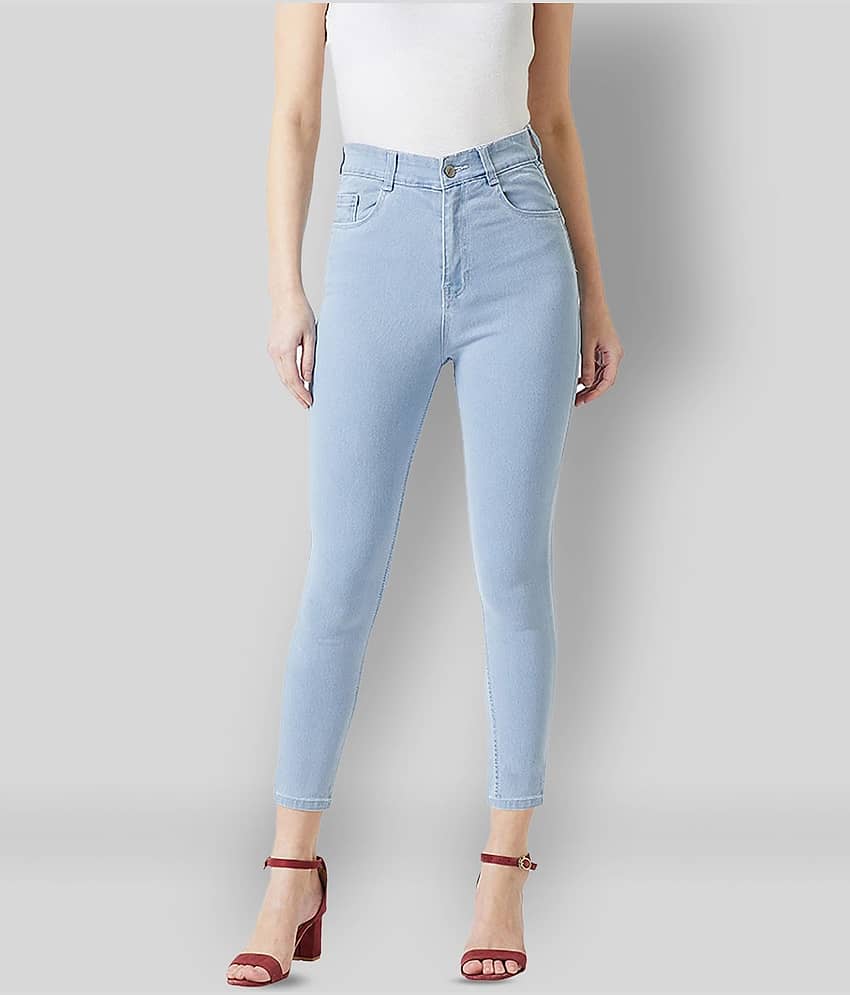 Miss Chase - Blue Denim Women's Jeans ( Pack of 1 )