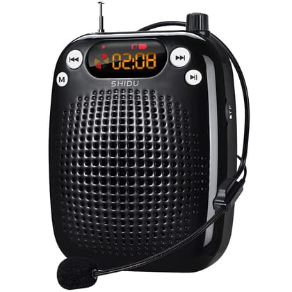 (Refurbished) Shidu S18 - Wired Portable Voice Amplifier with LED Display (Refurbished) Shidu S18 - Wired Portable Voice Amplifier with LED Display