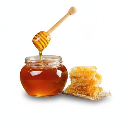 Pure Natural Honey - 1 kg - One glass jar of honey