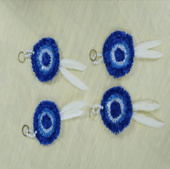 Handmade Wool Keychain.