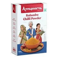 ANNAPOORNA KULAMBU CHILLI POWDER 50G B