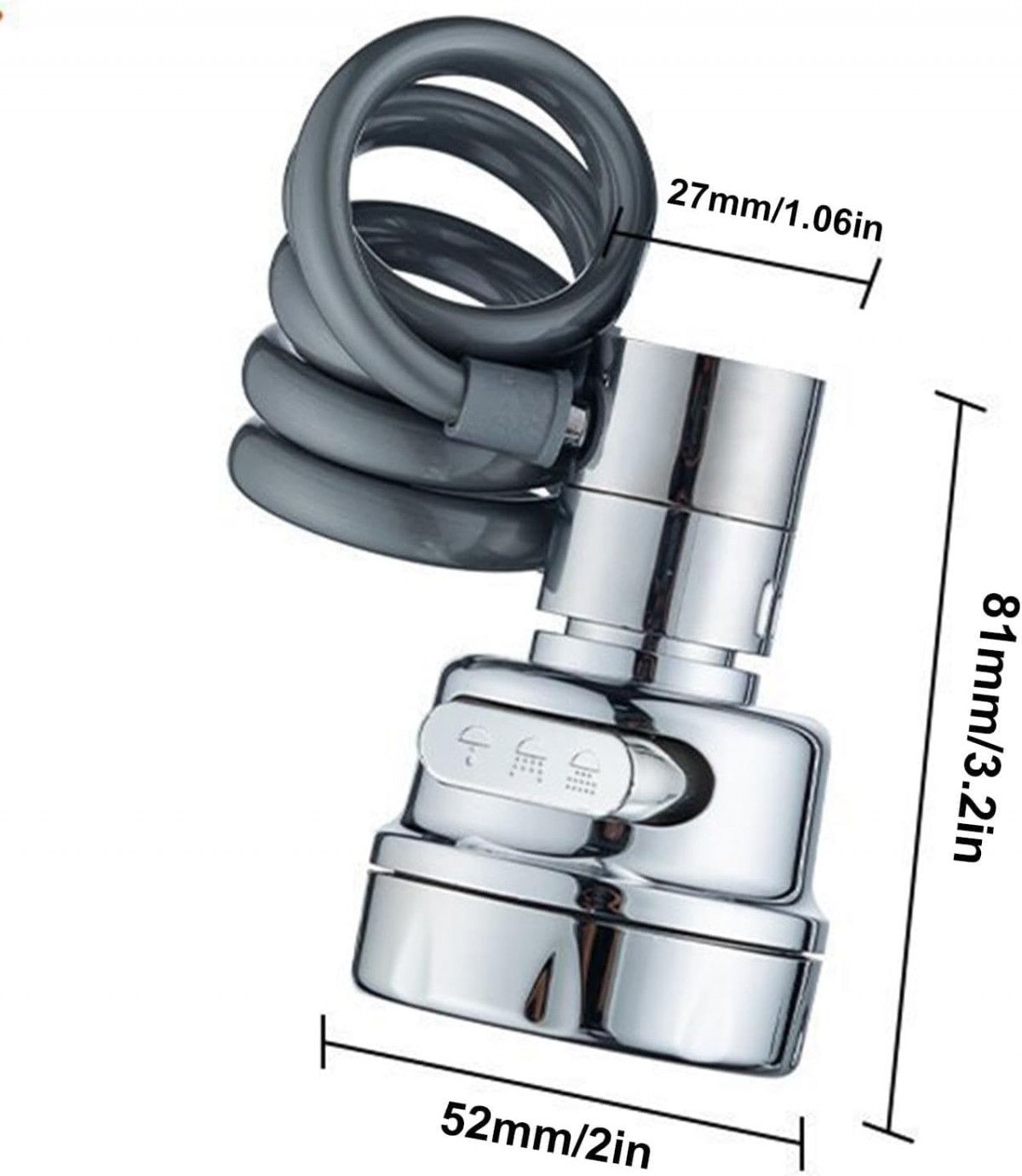 Wholesale Item - 360°ROTATABLE SWIVEL MOVABLE FAUCET - MOQ 25 Pieces