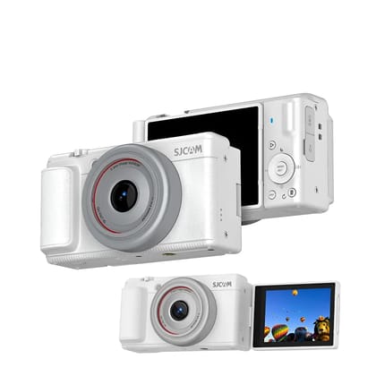 SJCAM ZV200 5K 80MP Flip Screen Digital Camera Black