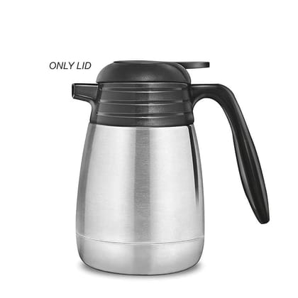 Black Plastic Lid for Millton Carafe Flask  Standard Size, Secure Fit for 1000ml Flasks (1 Piece)