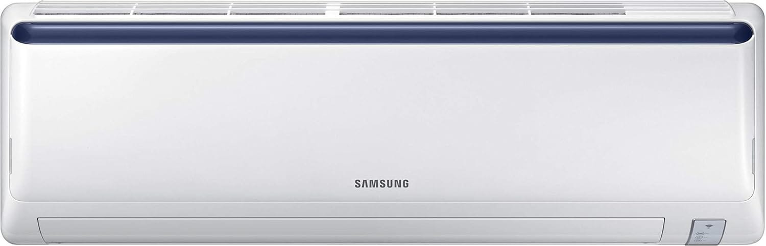 Samsung 1.5 Ton 3 Star Inverter Split AC (Alloy AR18NV3JLMCNNA Blue Strip) Samsung 1.5 Ton 3 Star Inverter Split AC (Alloy AR18NV3JLMCNNA Blue Strip) - White