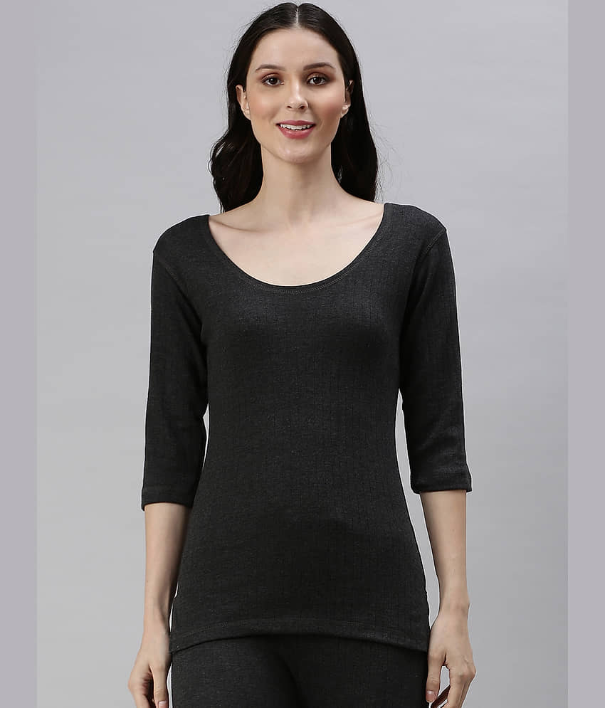 LUX PARKER Acro Wool Topwear - Black Single