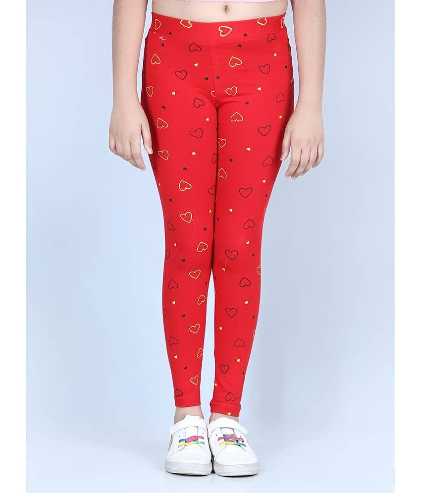 StyleStone Pack of 1 Girls Lycra Leggings ( White )