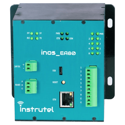 Analog Input 8 Channel Ethernet-- INOS_EA80 Analog Input 8 Channel Ethernet-- INOS_EA80