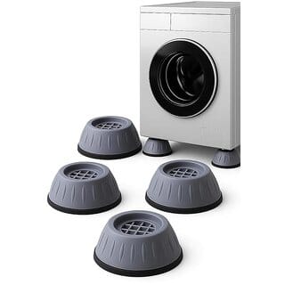 Anti Vibration Washing Machine Stand Pads, Heavy-Duty Shock Absorber Feet for Washing Machine, Refrigerator  Dryer, Set of 4