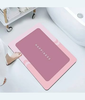 Anti Skid Bathroom Mat,Bathroom Carpets (Color: Multi) (Pack of 1)